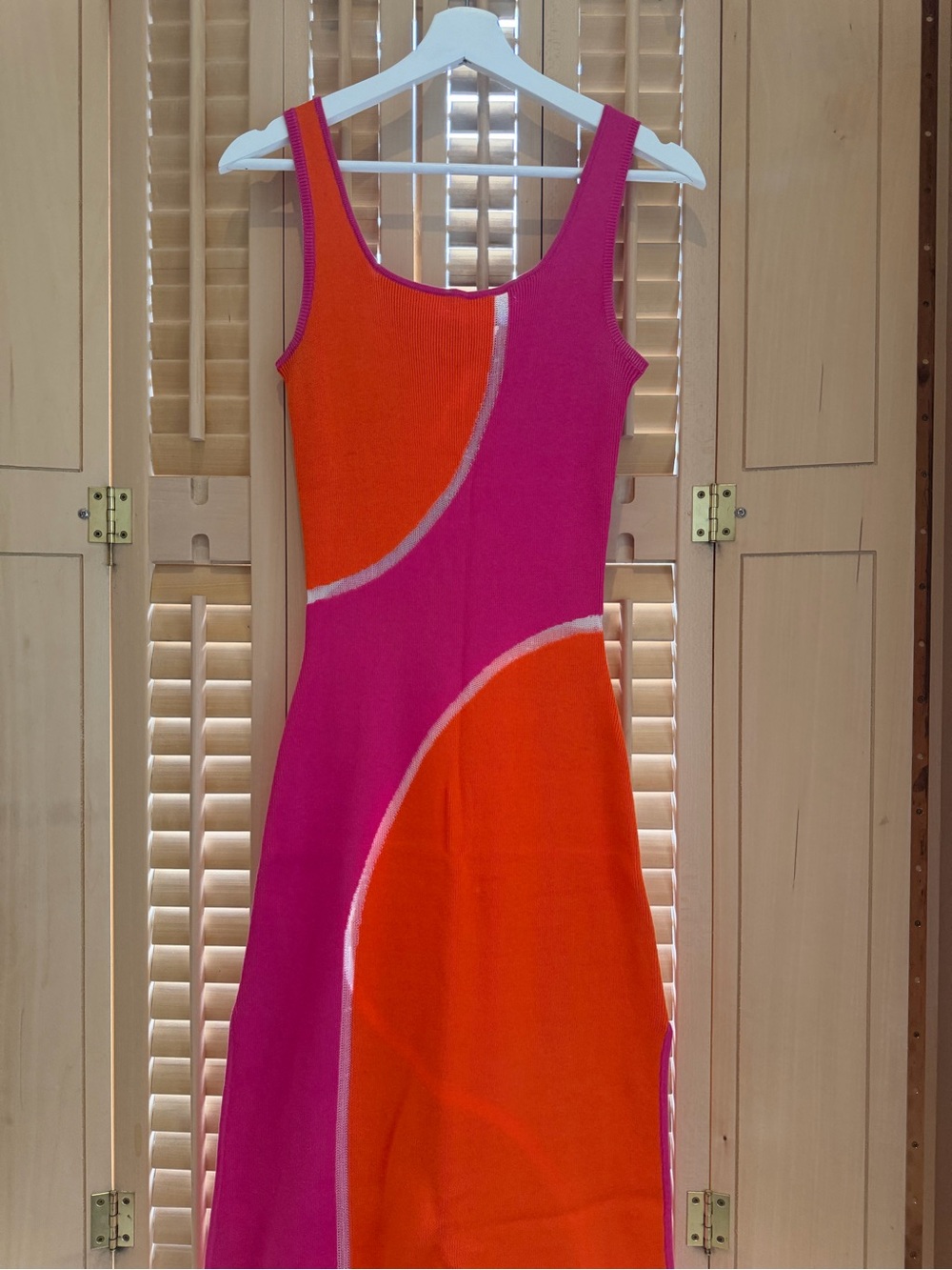 Solid and Striped Kimberly Midi Knit Dress